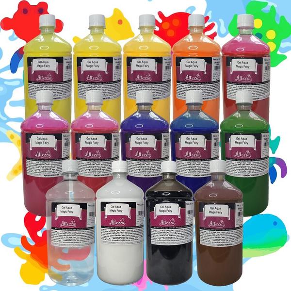 Imagem de Gel Aqua Magic Elf Fairy 1000ml - Water magic Fairy Gel Elf Toy Squishy DIY Altezza Gel Geleia Mágica Colorida De Água - Escolha a Cor