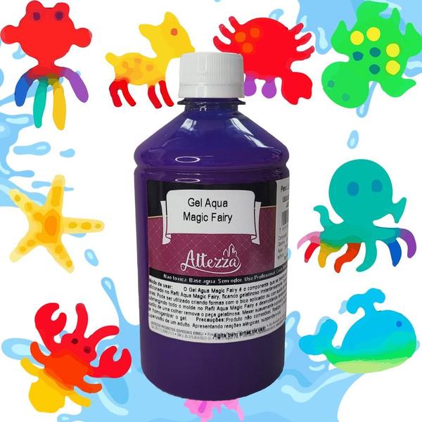 Imagem de Gel Aqua Magic Elf Fairy 500ml - Water magic Fairy Gel Elf Toy Squishy DIY Altezza Gel Geleia Mágica Colorida De Água - Escolha a Cor