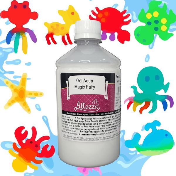 Imagem de Gel Aqua Magic Elf Fairy 500ml - Water magic Fairy Gel Elf Toy Squishy DIY Altezza Gel Geleia Mágica Colorida De Água - Escolha a Cor