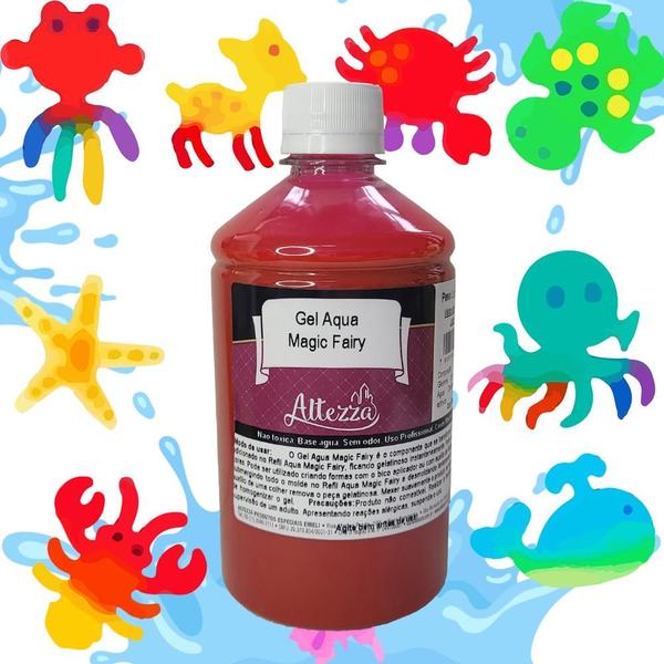 Imagem de Gel Aqua Magic Elf Fairy 500ml - Water magic Fairy Gel Elf Toy Squishy DIY Altezza Gel Geleia Mágica Colorida De Água - Escolha a Cor