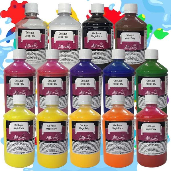 Imagem de Gel Aqua Magic Elf Fairy 500ml - Water magic Fairy Gel Elf Toy Squishy DIY Altezza Gel Geleia Mágica Colorida De Água - Escolha a Cor