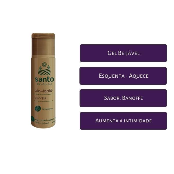 Imagem de Gel BANOFFE Intimo e Corporal Beijavel Bio Labie Sabor 15g