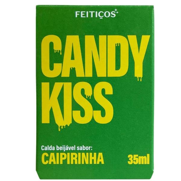 Imagem de Gel Beijavel Massagem Corporal Intimo Candy Kiss Sabor 35ml