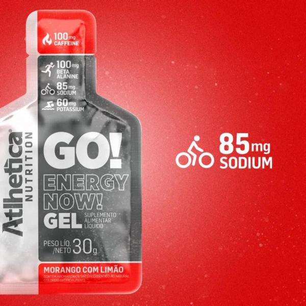 Imagem de Gel Carb Go Energy Now Atlhetica 10x30g Beta Alanin Cafeina