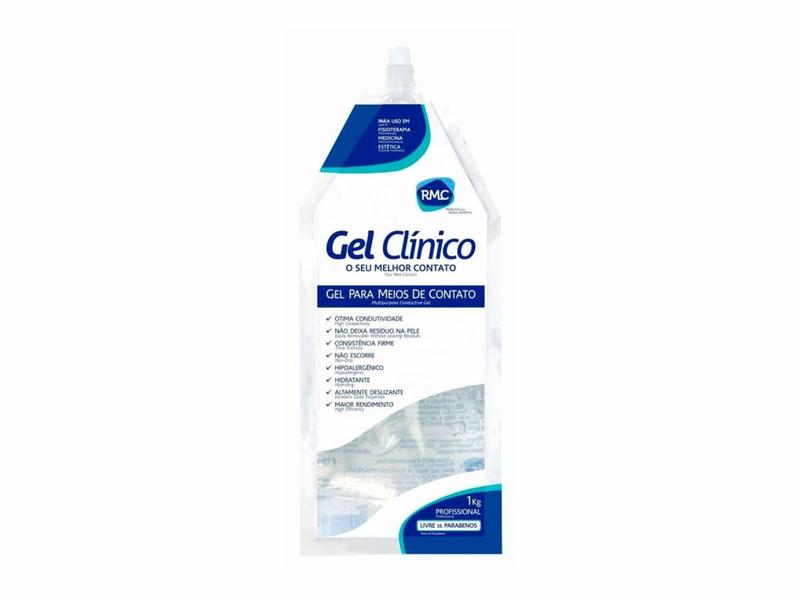 Imagem de Gel Clínico Condutor Incolor, Bag de 1Kg RMC