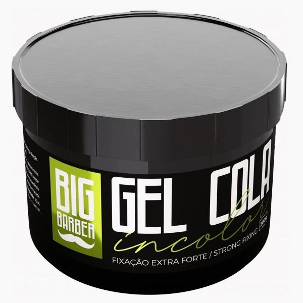 Imagem de Gel Cola Big Barber 300g Incolor Caixa Com 3 Unidades