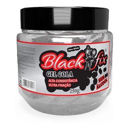 Imagem de Gel Cola Cabelo Black Fix 250gr Tampa Rosca