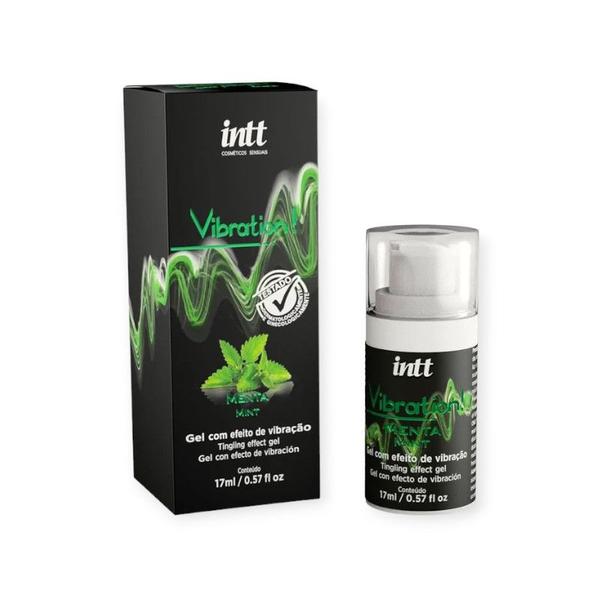 Imagem de Gel com Efeito de Vibração Vibration Sabor Menta 17ml - Intt