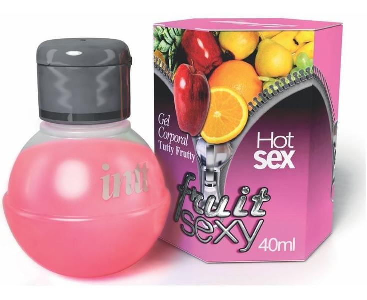 Imagem de Gel Comestível Excitante Fruit Sexy Tutti Frutti - Intt 40ml