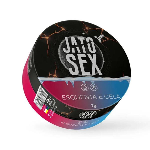 Imagem de Gel Comestível Jato Sex Esquenta e Gela 7g 