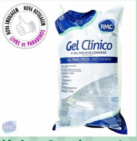 Imagem de Gel Condutor Clínico RMC, Incolor Bag 5Kg - 2 Bags