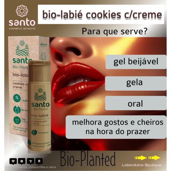 Imagem de Gel COOKIES COM CREME - BIO LABIÉ Intimo e Corporal Beijavel