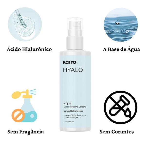 Imagem de Gel Corporal Lubrificante A Base De Água E Ácido Hialurônico 120ml