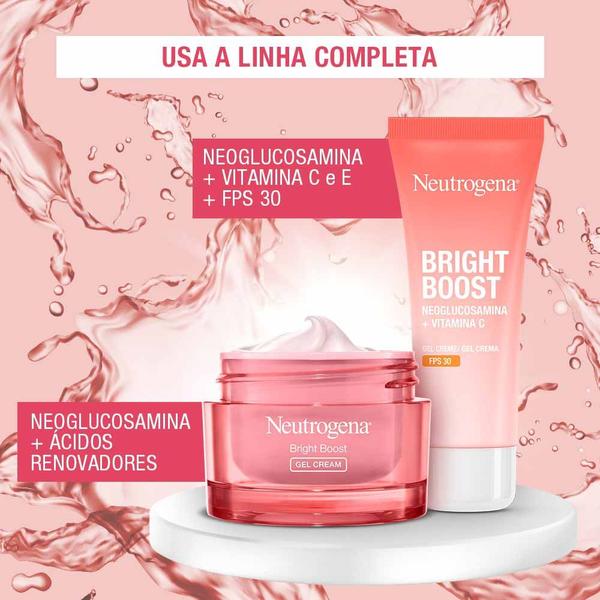 Gel Creme Facial Antissinais Neutrogena - Bright Boost