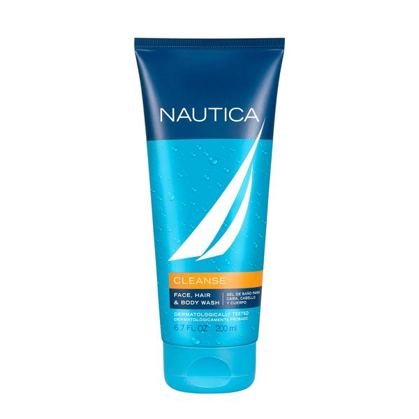 Imagem de Gel de banho Nautica Grooming 3 em 1 sabonete para cabelo, corpo e rosto 200 ml