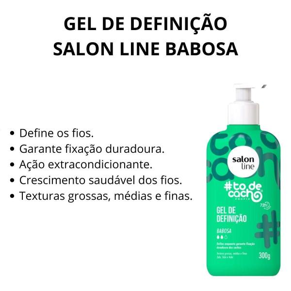 Imagem de Gel De Definição Salon Line Todecacho Babosa 300Ml