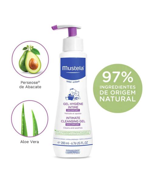 Imagem de Gel de Higiene Íntima Infantil e Bebê 200Ml - Mustela