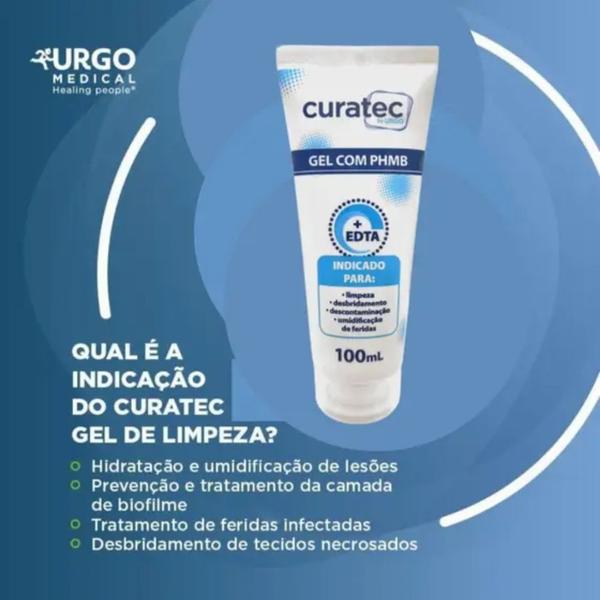 Imagem de Gel de Limpeza com PHMB 100ml Curativo Curatec