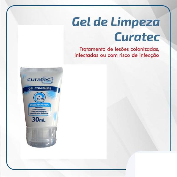 Gel De Limpeza Novo Com Edta Ativador Do Phmb 30ml Curatec Imagem de Gel De Limpeza Novo Com Edta Ativador Do Phmb 30ml Curatec