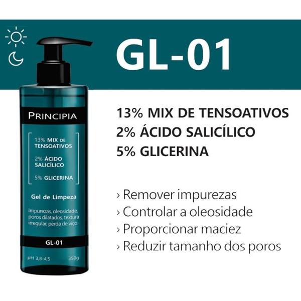 Imagem de Gel de limpeza principia 13% tensoativos 350ml gl-01