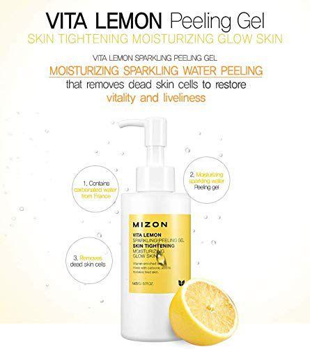 Imagem de Gel de peeling MIZON Vita Lemon com óleo de casca de limão 150mL