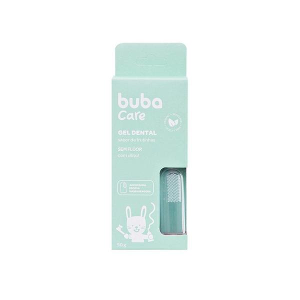 Imagem de Gel Dental Buba Care Sem Flúor Com Escova Massageadora 50G