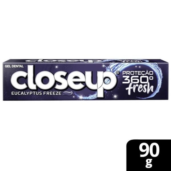Gel Dental Close Up Proteção 360º Fresh Eucalyptus Freeze 90g Imagem de Gel Dental Close Up Proteção 360º Fresh Eucalyptus Freeze 90g
