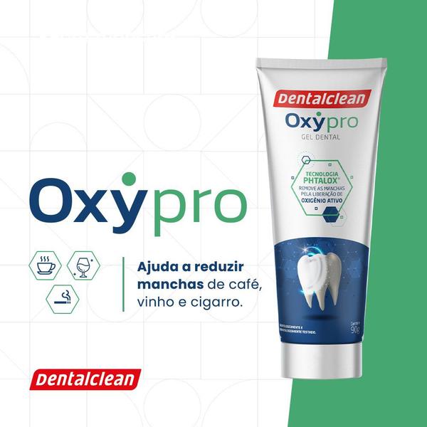 Imagem de Gel Dental OXYPRO  Dental Clean  3x 90g