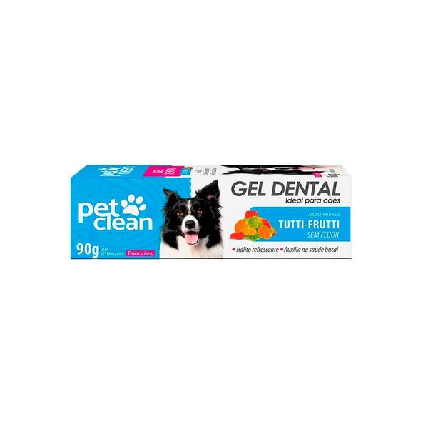 Imagem de Gel Dental Sabor Tutti-Frutti Pet Clean 90g