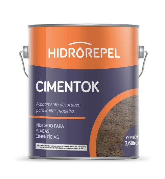 Imagem de Gel Envelhecedor Cimentok Castanho 3,600L - Hidrorepel