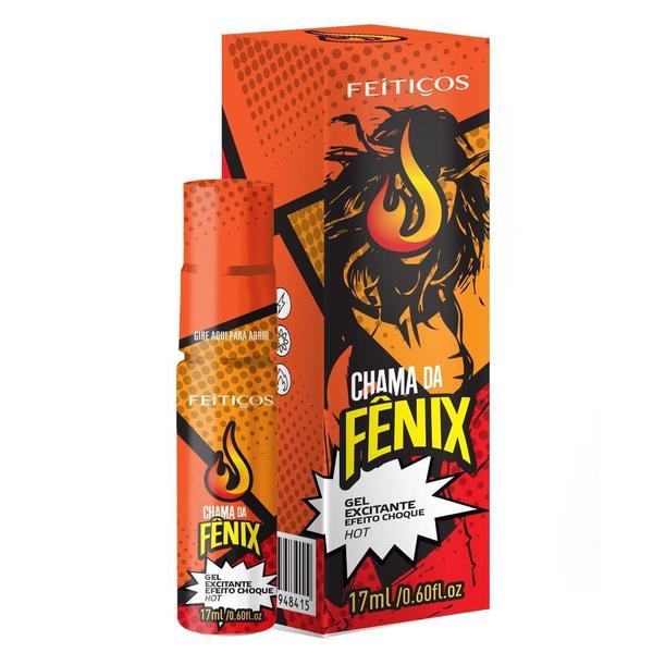 Imagem de Gel Excitante Chama da Fênix Efeito Hot - 17ml - Feitiços