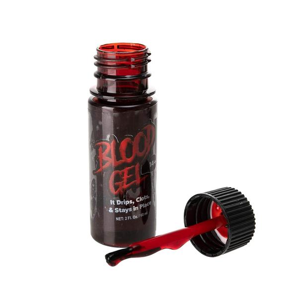 Imagem de Gel falso de sangue de vampiro de Halloween 60 ml x 2 criações assustadoras