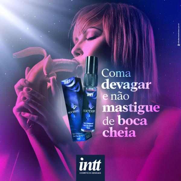 Gel Garganta Profunda Suction Oral - 15ml - INTT Imagem de Gel Garganta Profunda Suction Oral - 15ml