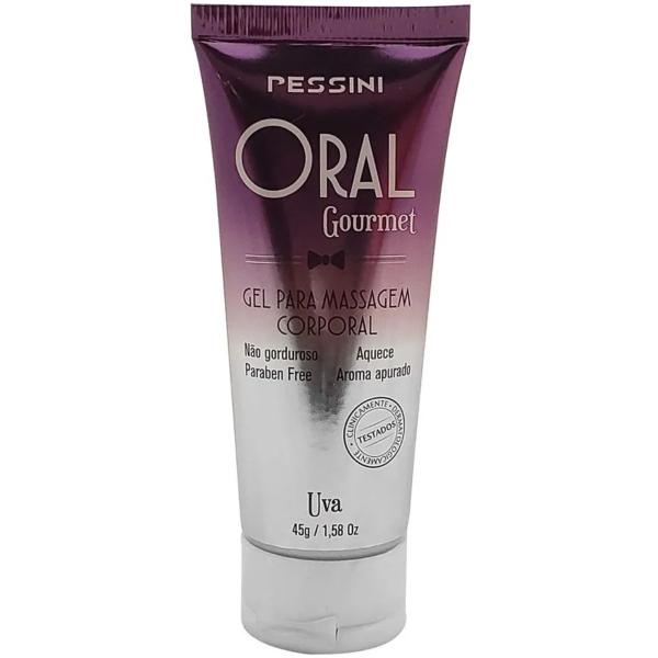 Imagem de Gel Gourmet Massagem Beijável Comestivel Oral Sabor Uva 45g