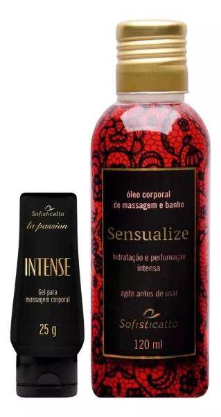 Imagem de Gel Intense + Óleo Corporal Sensualize - Aumente sua Intimidade sem Dor e Desconforto