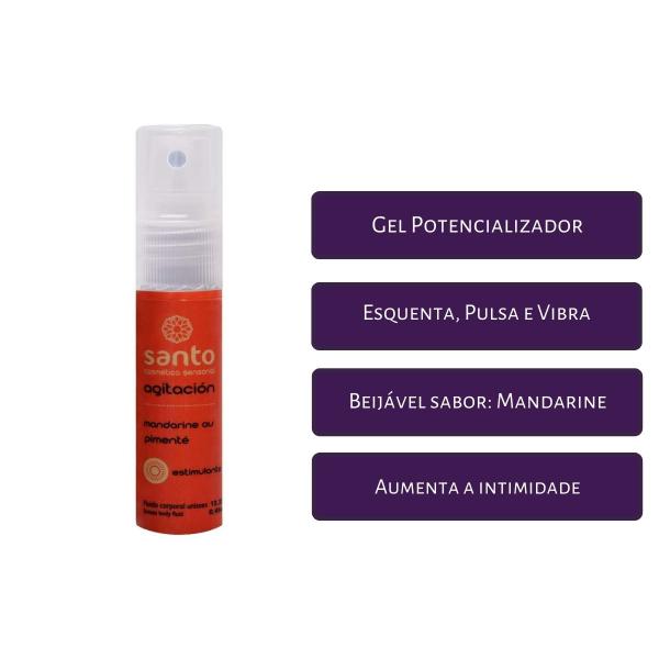 Imagem de Gel Intimo Beijavel Vibra Pulsa Agitacion Sabores 15ML