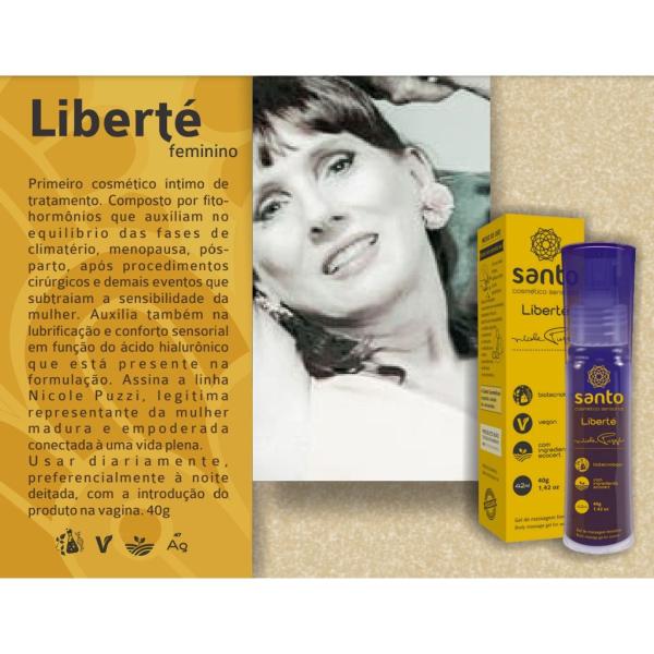 Imagem de Gel intimo corporal Liberte e LIB-SUCER lubrifica aquece kit