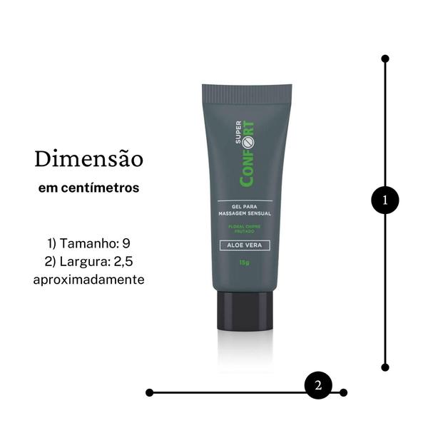 Imagem de Gel Intimo Dessensibilizante Facilitador Super Confort 15G A