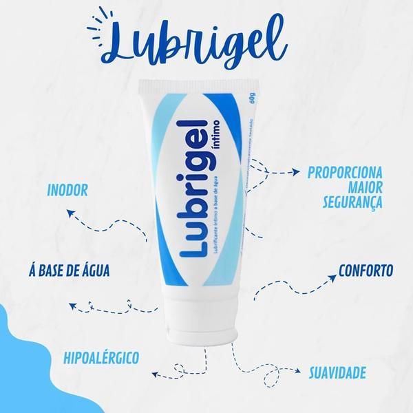 Imagem de Gel Íntimo Lubrigel Bisnaga 60G Sem Caixa - Carbogel