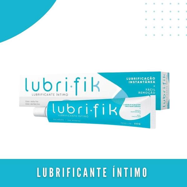 Imagem de Gel Lubri Fik 1X50g+ Preservativo Prudence Ultra Sensível 16