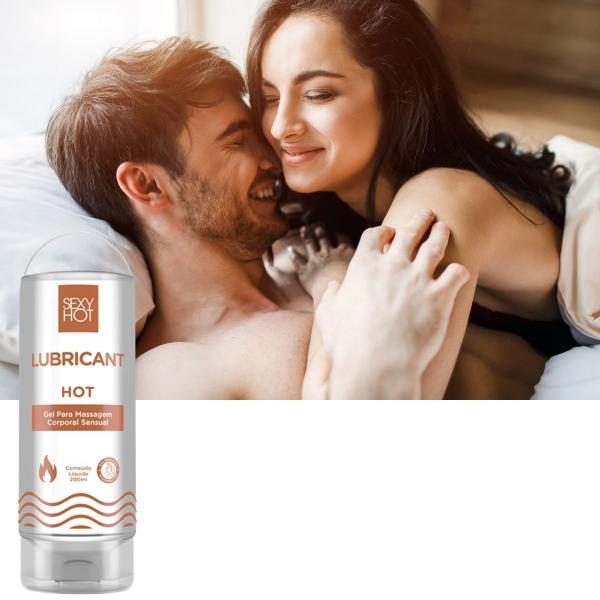 Imagem de Gel LUBRIFICANT HOT Esquenta Termico Neutro Sexy Hot 200ml