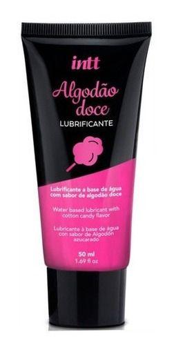 Imagem de Gel Lubrificante Beijável Algodão Doce 50ml Intt