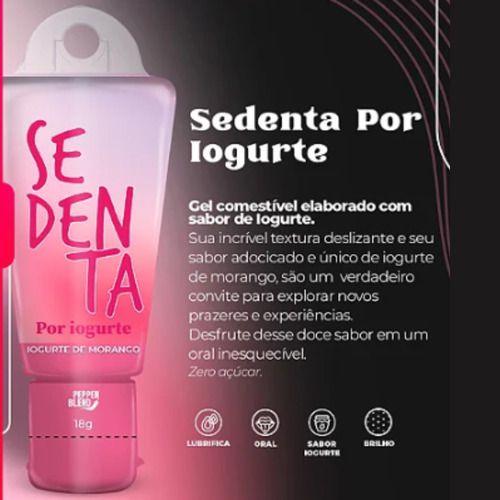 Imagem de Gel Lubrificante Comestível Sedenta Sabores 18g Pepper Blend