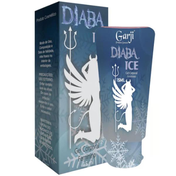 Imagem de Gel Lubrificante Diaba Ice Sensação Esfria E Vibra 15ml Garji