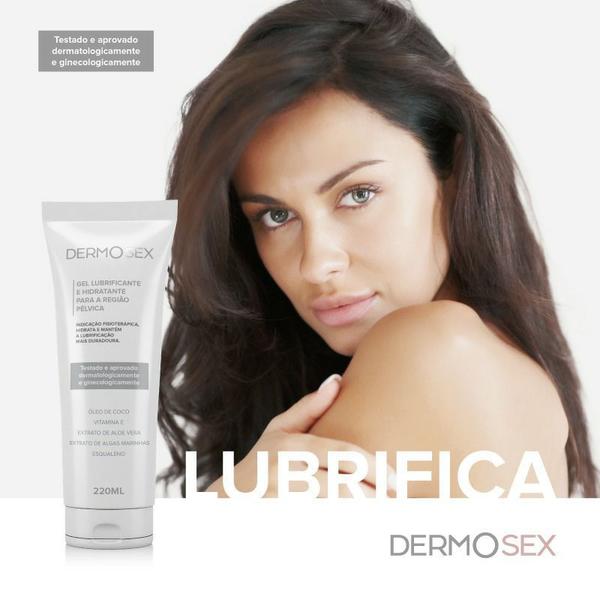 Imagem de Gel Lubrificante e Hidratante para a Região Pélvica Dermosex 220ml