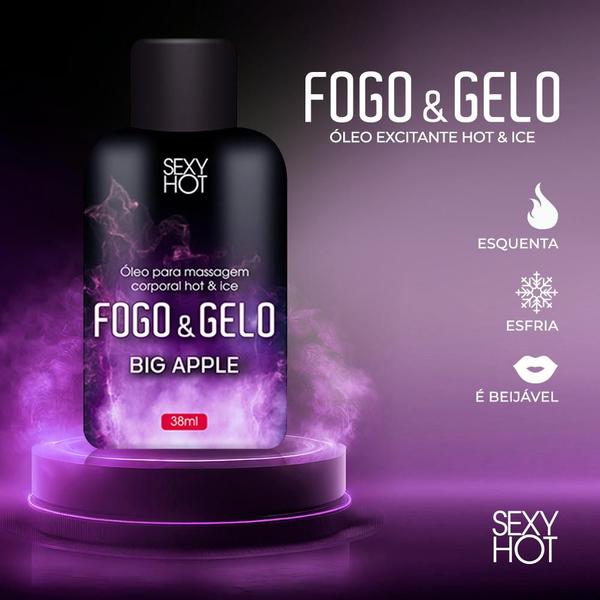 Imagem de Gel Lubrificante Fogo e Gelo Spirit Esquenta Esfria Adulto Sexshop