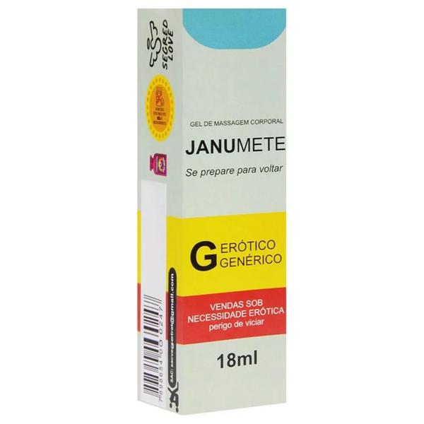 Imagem de Gel Lubrificante Janumete Provoca Ereção 18Ml - Segred Love