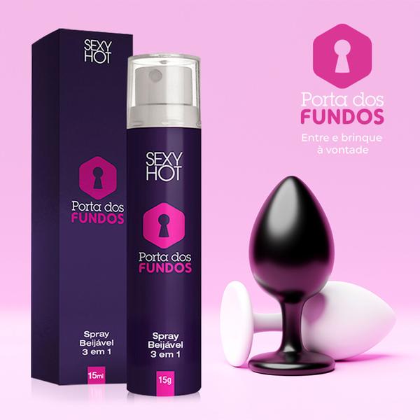 Imagem de Gel Lubrificante Porta dos Fundos Sexy Hot para tirar dor 3 em 1 15ml