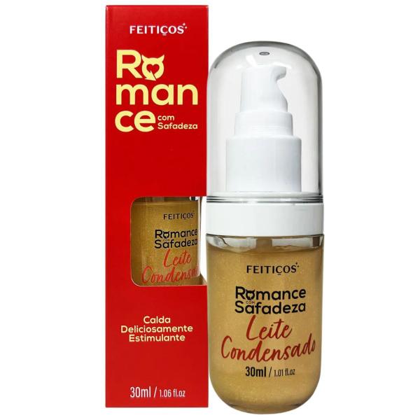 Imagem de Gel Massagem Beijavel Romance Leite Condensado Calianer 30ml