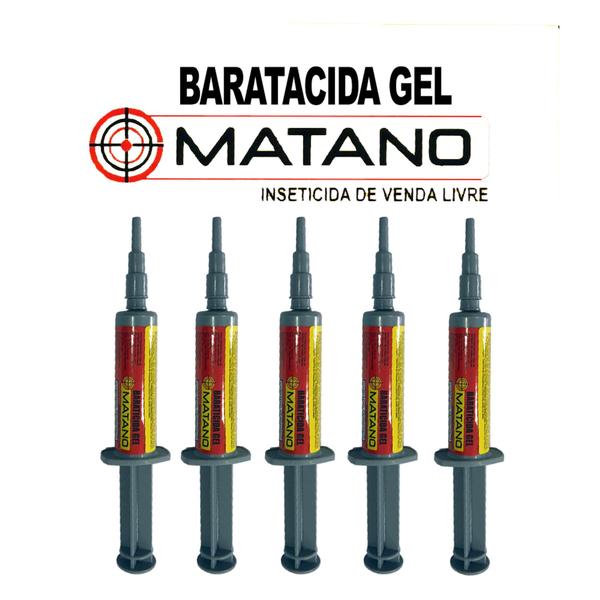 Imagem de Gel Mata Baratas - Matano - Isca Atrativa Gel Eficaz - Cartela com 10 Unidades